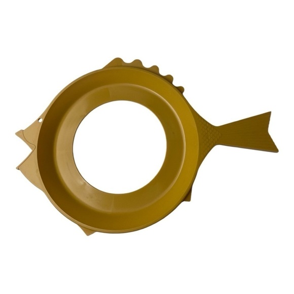 Vintage Plate-Mate Set Of 6 Fish Paper Plate Retro Holders - Picture 2 of 6